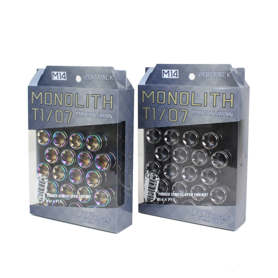 Project Kics Monolith TI/07 Lug Nuts - Neochrome