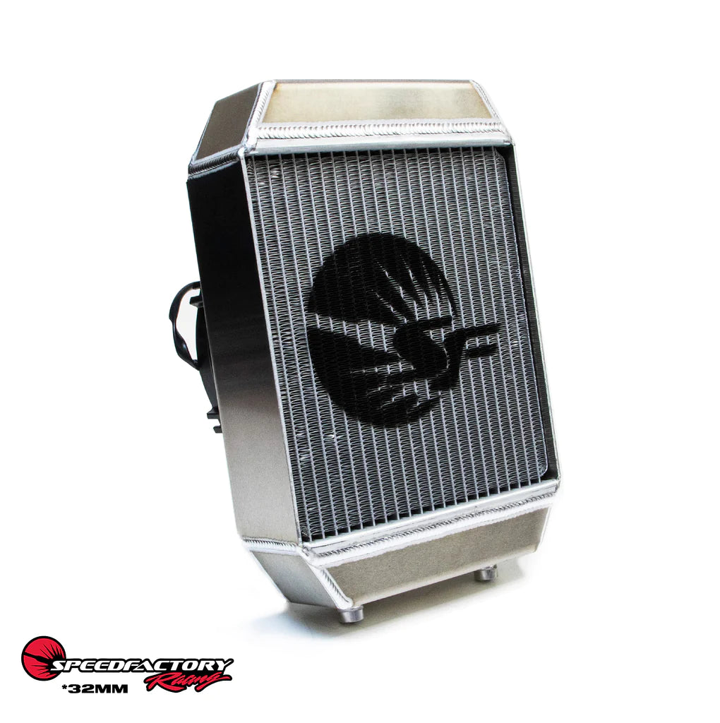 SpeedFactory Racing Universal Aluminum Racing Radiator