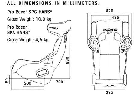 Recaro Pro Racer SPG Seat