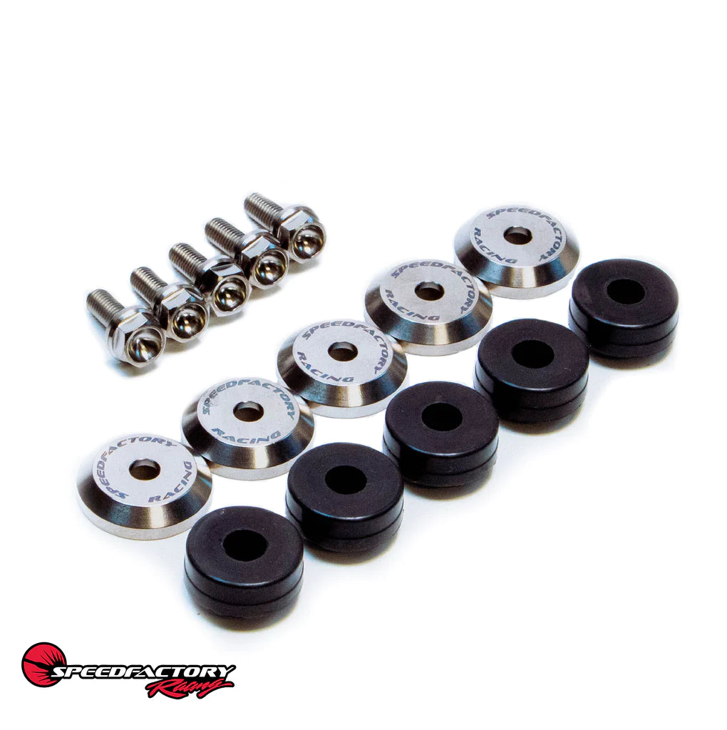 SpeedFactory Racing Titanium Valve Cover Hardware Kit - F-Series (S2000) Applications