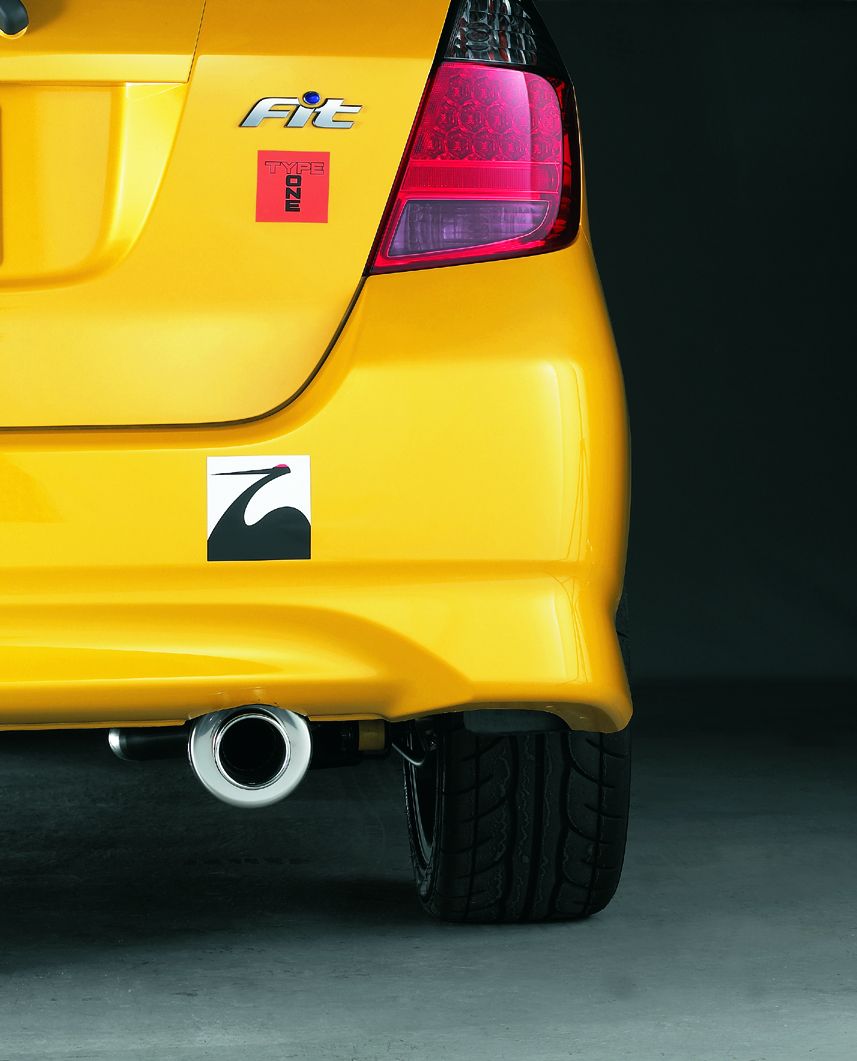 Spoon Sports N1 Type Tail Silencer - 02+ Honda Fit