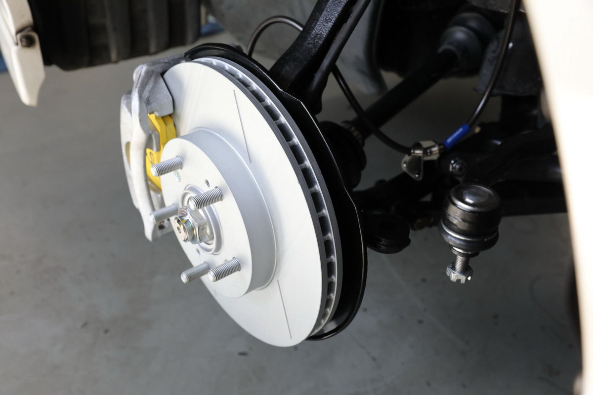 Spoon Sports Front Slit Brake Rotor - 98-01 Integra Type R / 96-00 Civic Type R