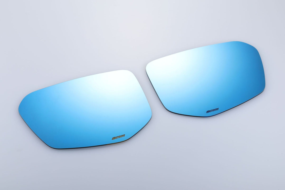 Spoon Sports Blue Wide Door Mirror Set -  Honda/Acura Applications