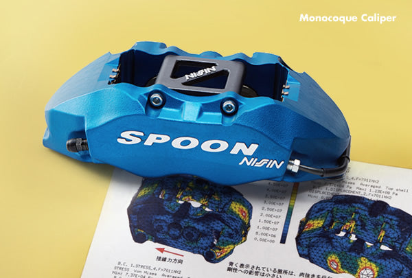 Spoon Sports 4 Piston Mono Block Caliper Set - 96-00 Civic Type R / 98-01 Integra Type R