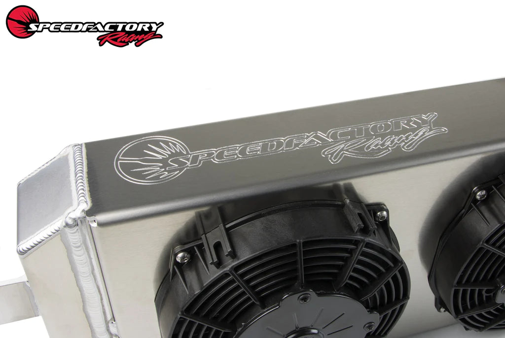 SpeedFactory Racing Aluminum Tucked Radiator